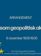 EU som geopolitker